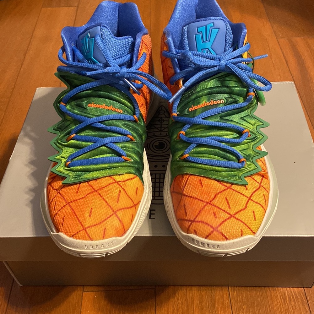 mens spongebob basketball shoes